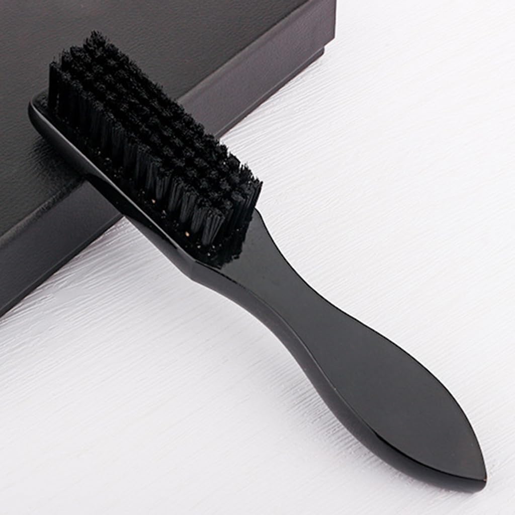 Forbici Professionali Spazzola di Pulizia Retro Olio Per Testa Spazzola Collo Salone di Pulizia Spazzola Per Capelli Pettine Uomini Barbiere Strumento