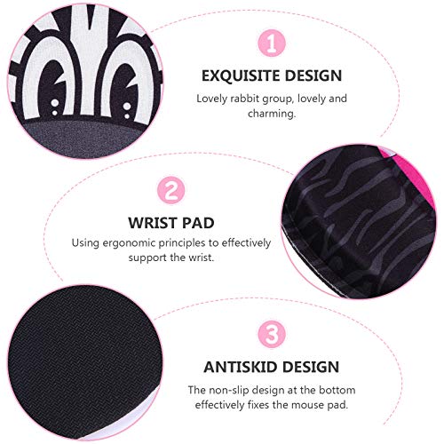 Tapis de souris avec support poignet antidérapant pour ordinateur - 7