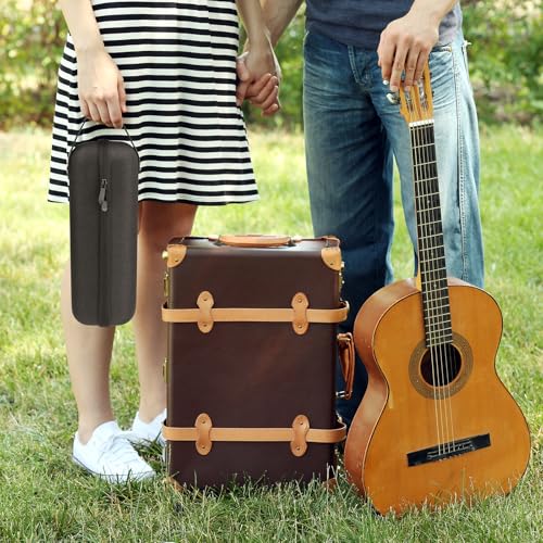 TXEsign Microphone Case Compatible with JBL PartyBox Wireless Two Microphone System, Handheld Wireless Mic Travel Bag Dual EVA Protective Case for Singing Karaoke