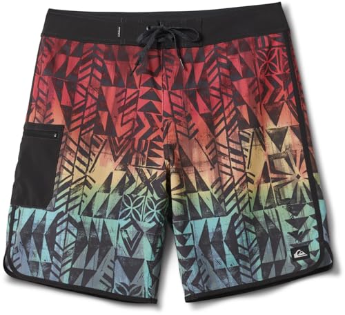 Quiksilver - Mens Surfsilk Hawaii Fade 20 Boardshort, Color Coral, Size: 36