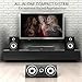 Pyle PSBV600BT Wave Base Bluetooth Tabletop Soundbar Digital Speaker System with Remote Control, AUX (3.5mm) & RCA Input Jacks