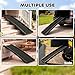 PawHut Folding Dog Ramp for Car, Truck, SUV, 61 Inches Portable Pet Ramp with Frosted Surface, Non Slip with Raised Side Rails