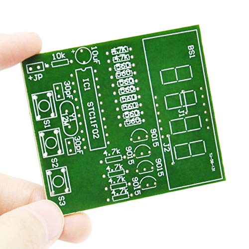 Gikfun C51 4 Bits Digital Led Electronic Soldering Clock Kits Electronic Practice Learning Board Diy Kit For Arduino Ek1939 #TOP1