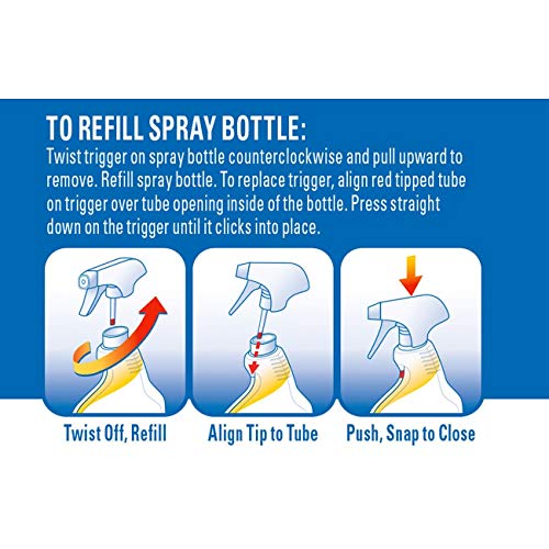 Tilex Daily Shower Cleaner, Refill Bottle, 64 Fl Oz (Pack of 6) (Thrее Рack)