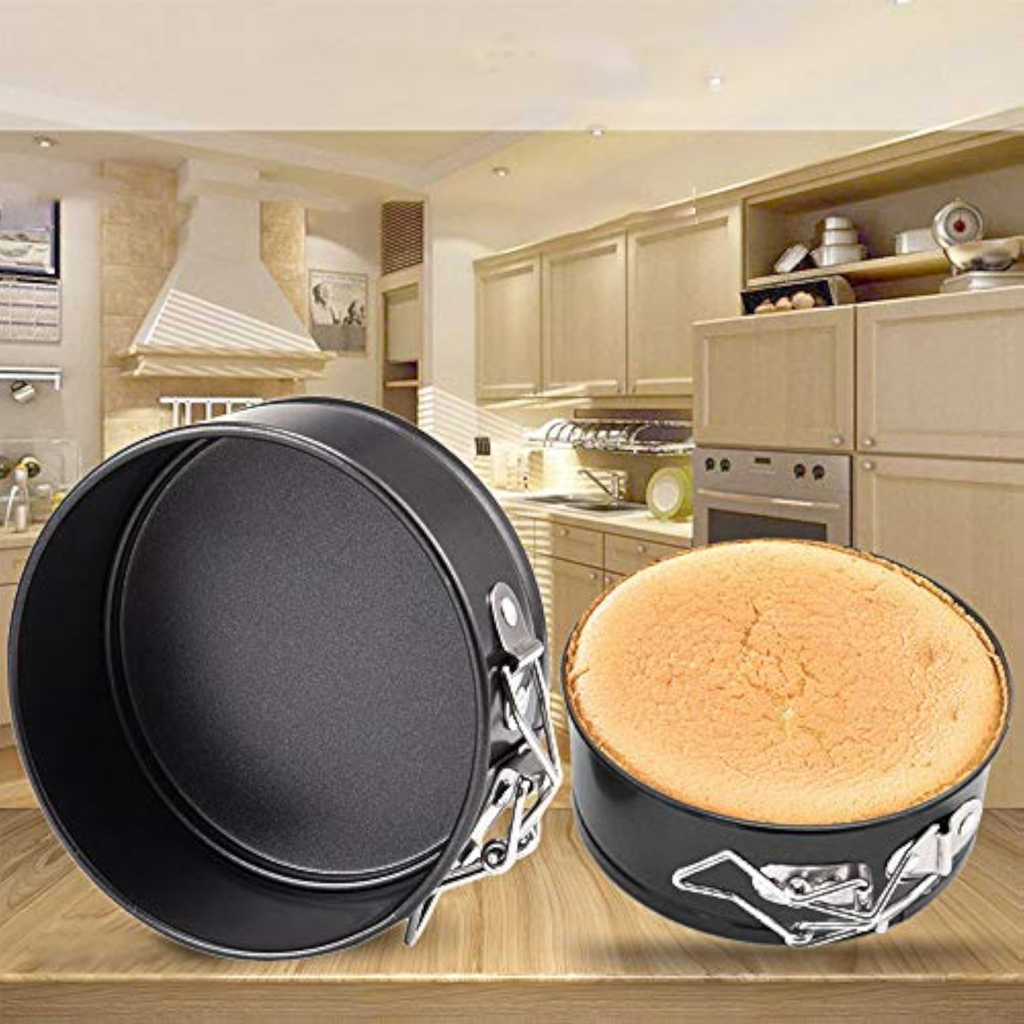 Mini Round Cake Tin Non-Stick Baking Pan Tray