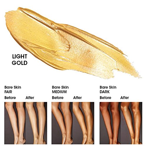 Gleam By Melanie Mills Body Radiance, Light Gold FGT-001b, 1 Ounce