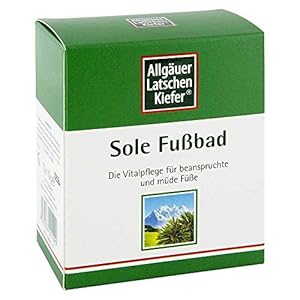 Allgäuer Latschenkiefer Sole Fußbad 10x10g