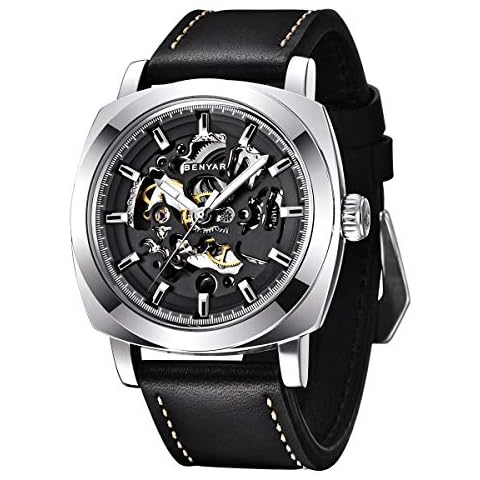 BENYAR Men's Elegant Mechanical Watch Cover