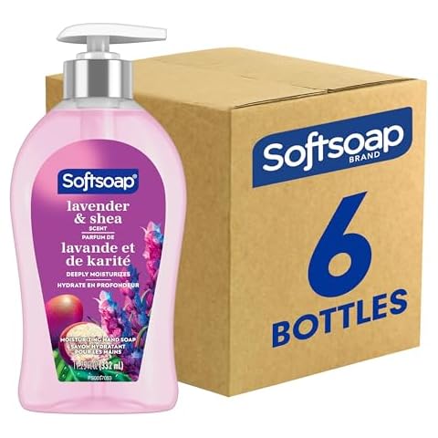 Softsoap Lavender & Shea Scent Liquid Hand Soap, 6 Pack Cover
