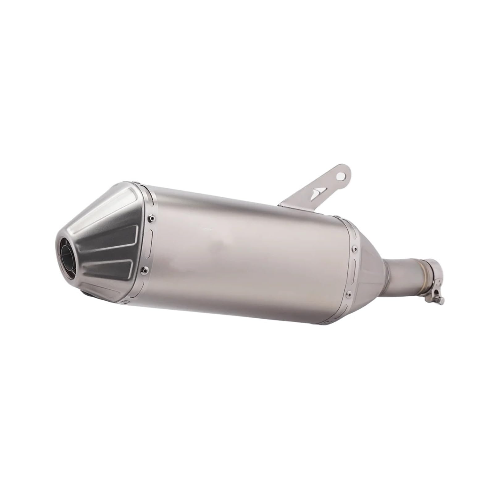 Pasuje Do Cfmoto 450MT IBEX450 2026 Układ Wydechowy Motocykla Tłumik Rury Środkowej Ze Zdejmowanym motocyklowy tłumik wychowej wydech(C Stainless steel)