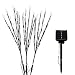 OxyLED SL04 Solar Powered Garden Tree Shaped Stake Light, 3 Tree Branches With 60 LEDs, White Light