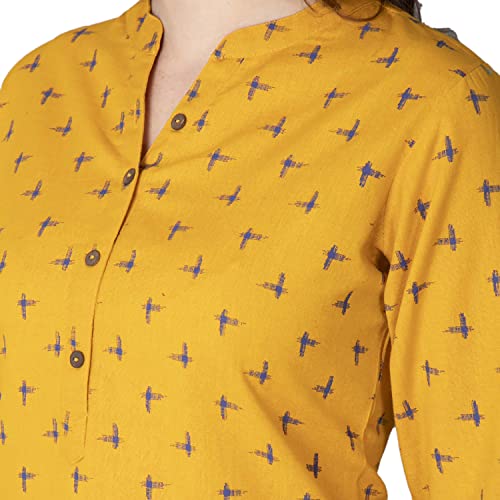 Image of Pistaa's Women's Cotton Straight Fit Straight Kurta