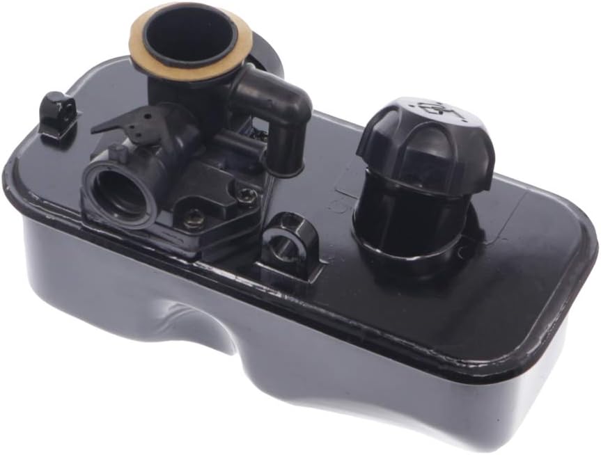 Cnfaner Carburetor & Fuel Tank 494406 499809 498809A for 96900 98900 & 9B900 thru 9H999 with 790849 699056 Governor Spring Air Filter - Universal Fit Lawn Mower Fuel Tank Replacement Part