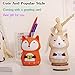 NUOSWEK Mechanical Kitchen Timer, Cute Animal Timer for Kids, Wind Up 60 Minutes Manual Countdown Timer for Classroom, Home, Study and Cooking (Beige Wolf)