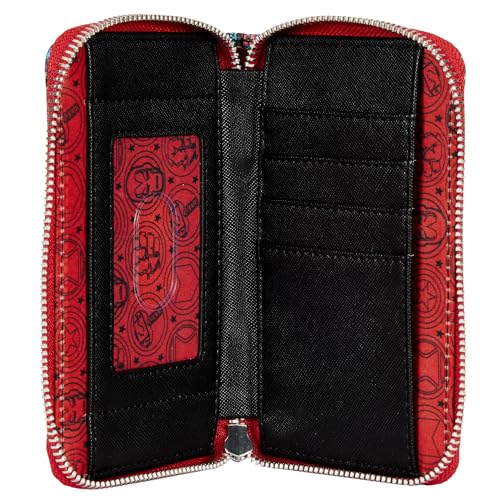 Loungefly Marvel Avengers Tattoo Zip Around Wallet4