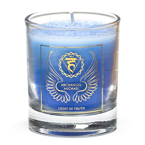 Bougie votive parfumée Archange Michael 5 Chakra