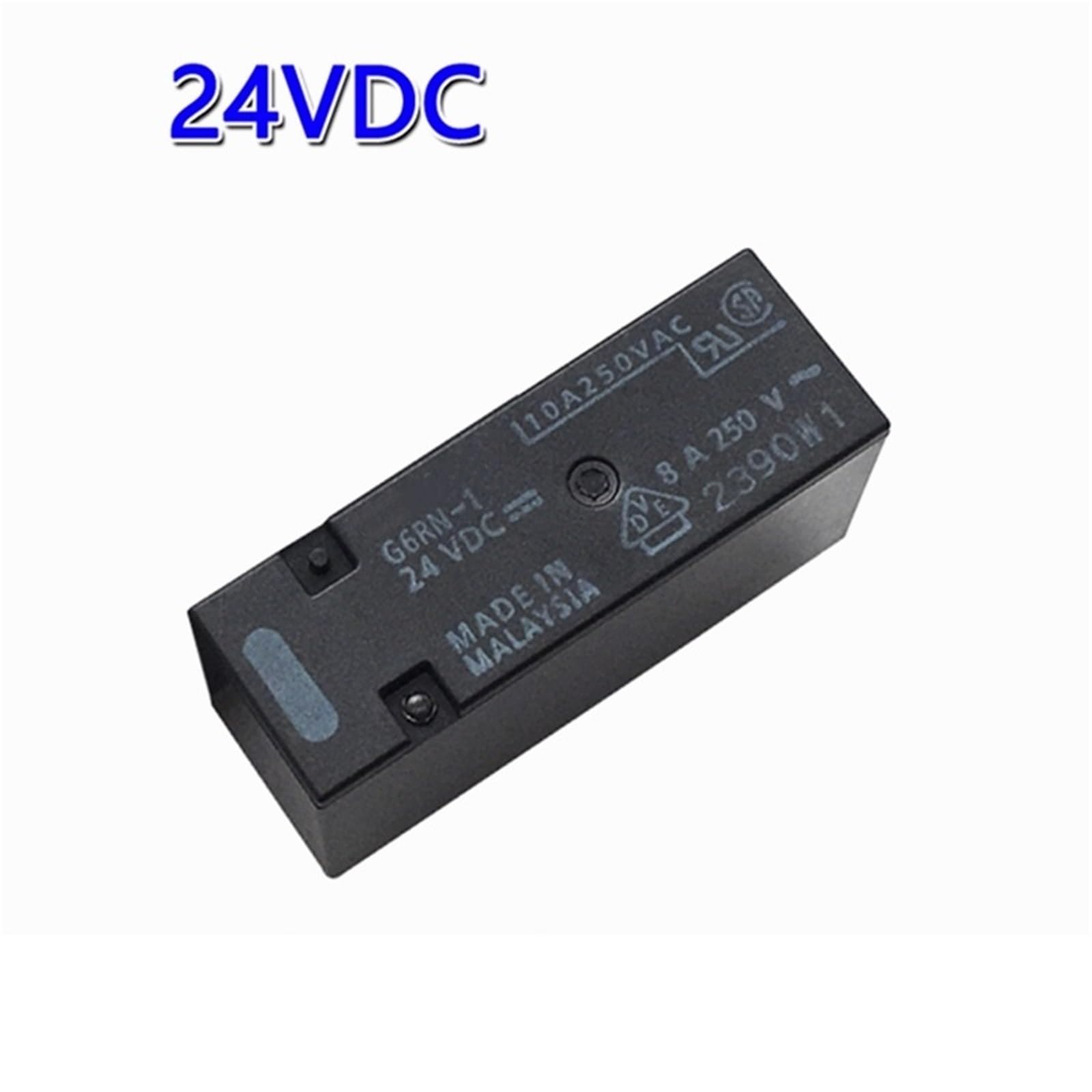 10 szt. Przekaźniki AGD G6RN-1-5VDC G6RN-1-12VDC G6RN-1-24VDC Mały przekaźnik mocy z 1-biegunowym przełącznikiem 8A DC5V 12V 24V 8A (G6RN-1-5VDC)
