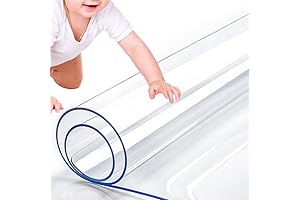 24 x 48 Inch Thick Transparent Hule Para Mesa Transparente Protector