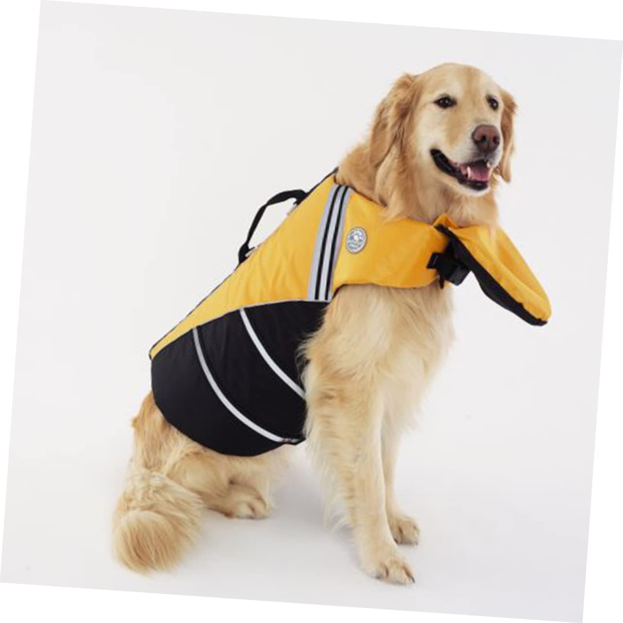 HAPINARY Dog Adjustable Size Xs Comfortable Breathable and Secure Fit Pet Life Vest Handles for Beach Safety