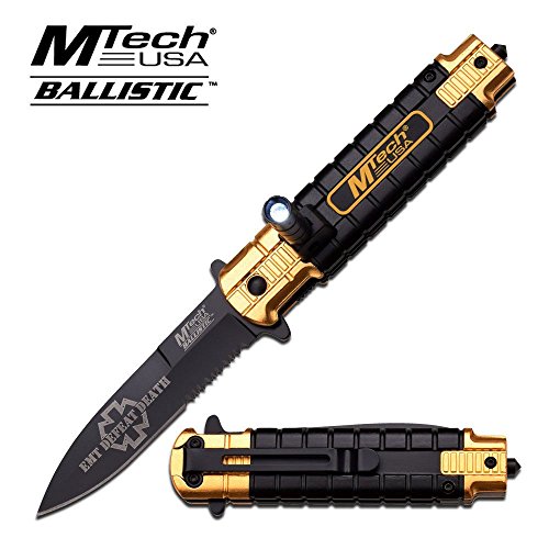 Preisvergleich Produktbild Taschenmesser Backup USA Brise Glas mit LED-Lampe