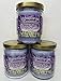 Smoke Odor Exterminator 13 oz Jar Candles Lavender Chamomile, (3) Set of Three Candles.