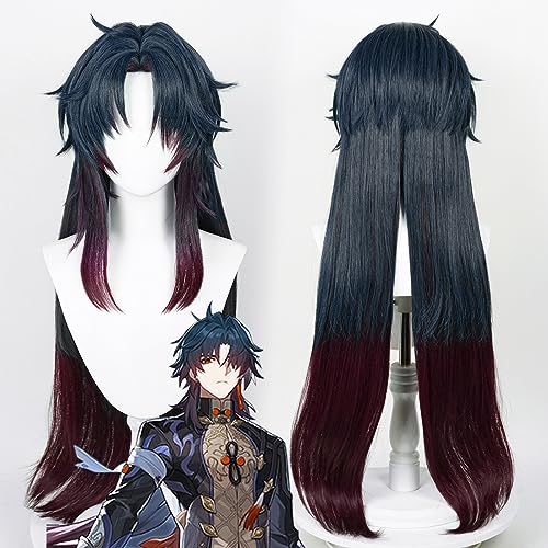 UTIEHD Parrucca da Cosplay Honkai Star Rail per Eventi di Cosplay, Mostre di Anime, Feste e Halloween (Blade), Fibra, WIG, One Size Fits Most