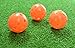 PrideSports Golf PAWB5612 Orange Perforated Practice Balls,12 pcs