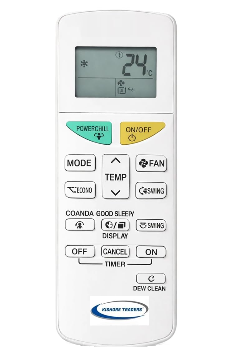 Ac Remote Control Compatible with Daikin Ac (Please Match Every Button with Your Old Remote with Given Image for Work It Must Be Exactly Same As Shown in Image) (DaikinAc1)-picture-32