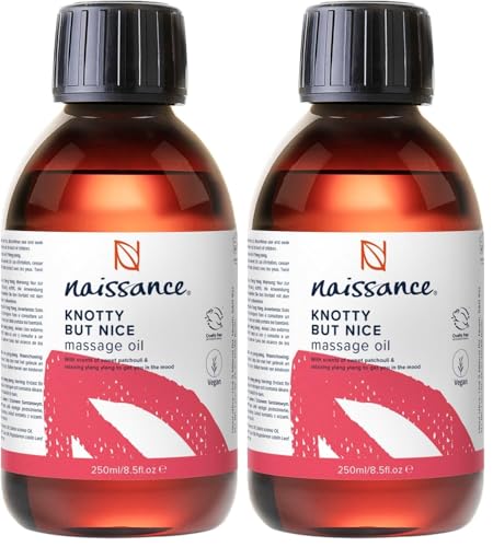Huile de massage sensuelle et aphrodisiaque naturelle pour le corps - Flacon 250ml x2