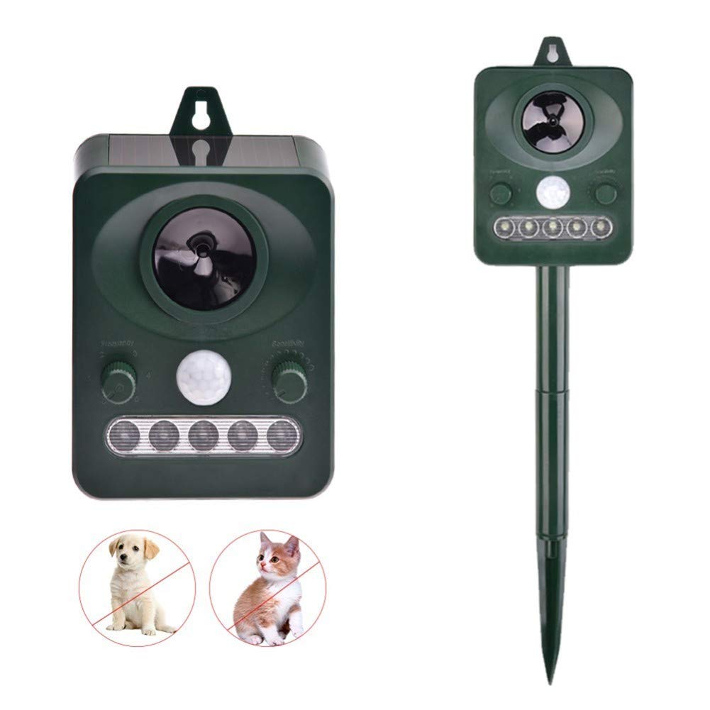Cane Anti Sound Wave Barking Device Impermeabile Solar Repeller Animal Dog Outdoor Stop No Bark Control Training