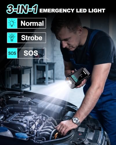 Soulor Jump Starter and Air Compressor
