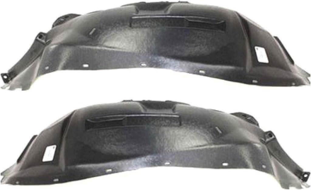 For Dodge Dakota Splash Guard/Fender Liner 1997-2004 Driver and Passenger Side Pair/Set | Front | CH1248111, CH1249111 | 55257061AG, 55256848AF