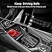 CarQiWireless Wireless Charger for Subaru Forester 2024 2023-2019/ for Crosstrek 2018-2023/ for Subaru Impreza 2017-2023, Interior Accessories for Subaru Center Console Organizer Wireless Charging