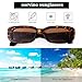 SORVINO Rectangle Sunglasses for Women Men Trendy Retro 90s Sunglasses Fashion Vintage Black Square Frame Eyewear Y2K