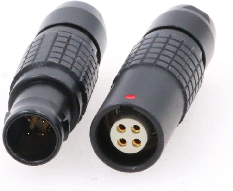 Paire De Connecteurs Circulaires Push-pull 6 Broches - Compatible 1B, FGG, EGG 306 - Pour Panneau, Soudure