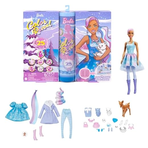 Barbie Color Reveal adventkalender 2022