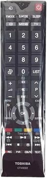OEM Replacement Remote Control for Toshiba LED TVs 40S3965 43S3965 32L3965 Remote Model CT-95002