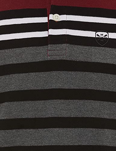 Image of Max Men's Men Striped Polo T-Shirt
