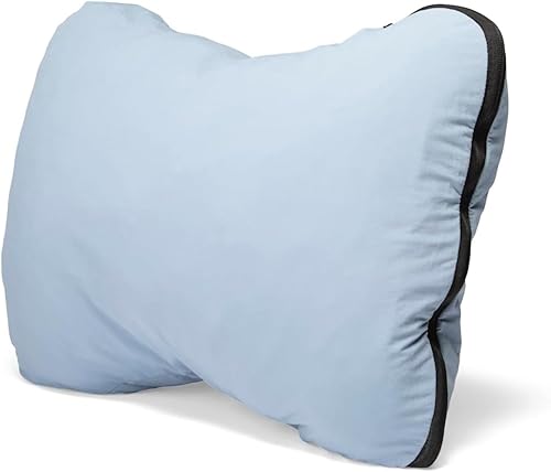 HEST Almohada de camping - Resistente a la temperatura, espuma viscoelástica, almohada de viaje plegable