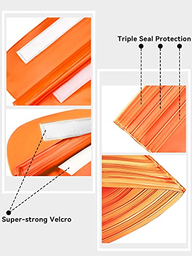 Image of HEETA 2 /3 /4 Pack Waterproof Pouch with Waist Strap, Screen Touchable Dry Bag with Adjustable Belt for Phone Valuables for Kayaking, Swimming, Snorkeling, Boating, Fishing, Surfing & Beach