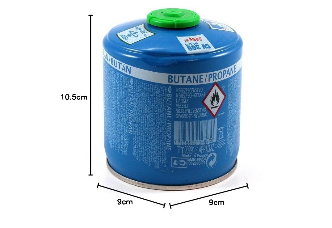 Campingaz CV 300 Plus Bombola Gas con Valvola, per Fornelli da Campeggio, Cartuccia Compatta e Richiudibile
