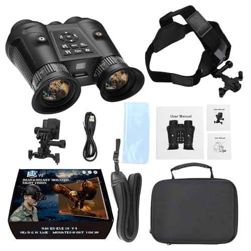 Binoculares 3D VR Visión Nocturna 4K Zoom Digital 6X miniatura 1