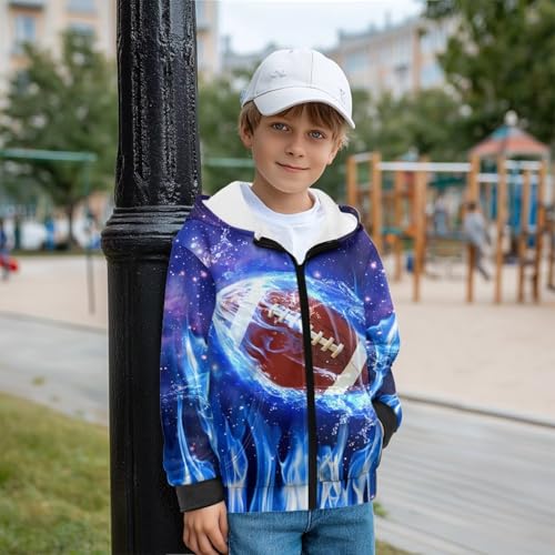 Boys Athletic Hoodie Sweatshirt with Pocket Fleece Long Sleeve Kids Pullover Hoodies Boy&Girl4