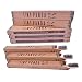 Family Pack of 10 Charcoal Infused Bamboo Toothbrushes - Natural Whitening - Eco-friendly Biodegradable BPA Free Toothbrush Set - Vegan and Cruelty Free