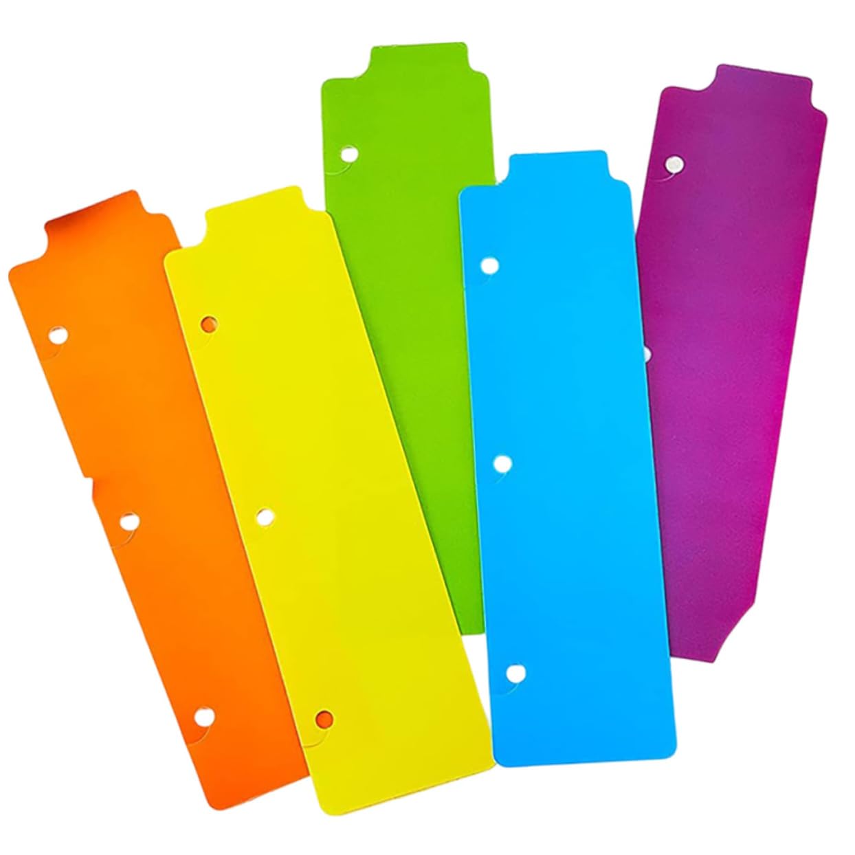 Operitacx 60pezzi Pz Divisori Per Raccoglitori Colorati Segnapagina Per Quaderni e Notebook Per Ufficio e Studio Facilità Di Organizzazione e Accesso Ai Documenti