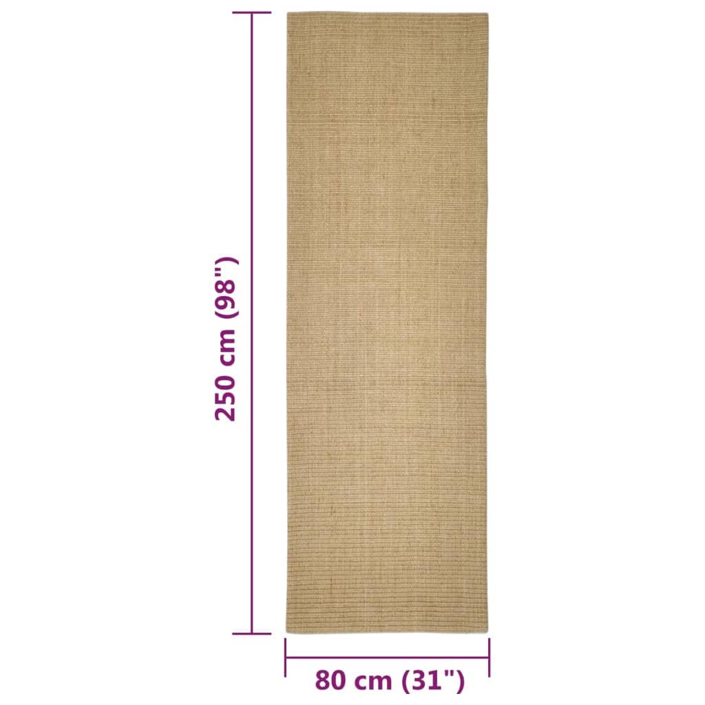 Pet Supplies - Alfombra para rascador, 80 x 250 cm, diseño de animales y mascotas