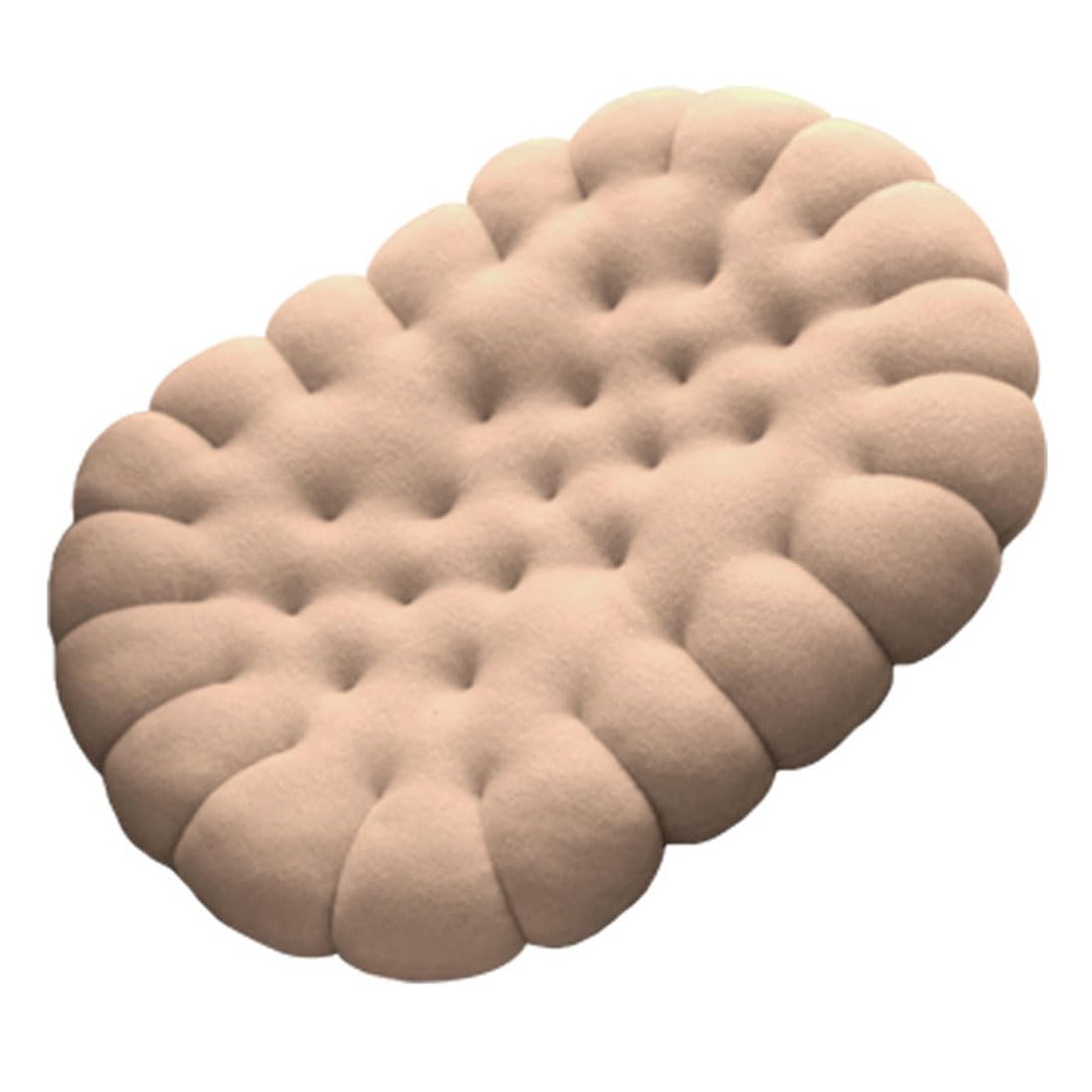 VHJdtE Seat Cushion, Oval-Shaped Seating Cushions|Portable Butt Backrest Pillow|Comfort Floor Seat Pads(Beige)