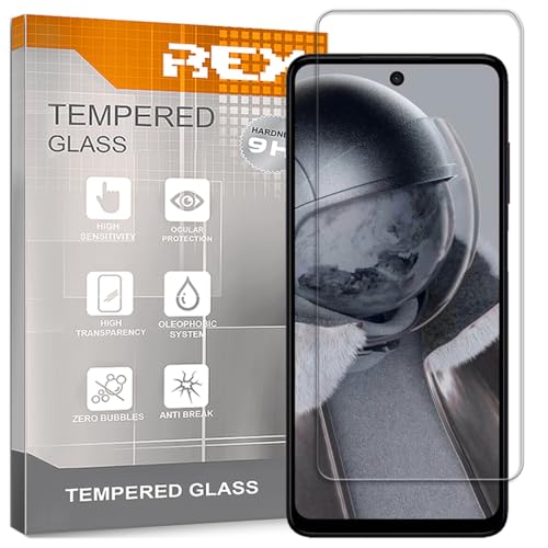 REY Pack 2X Bildschirmschutz aus gehärtetem Glas für HDM Pulse 4G - Pulse Plus 4G - Pulse PRO 4G, Schutzfolie, Displayschutzfolie 9H+ Härte, Anti-Kratzen-Öl-Bläschen