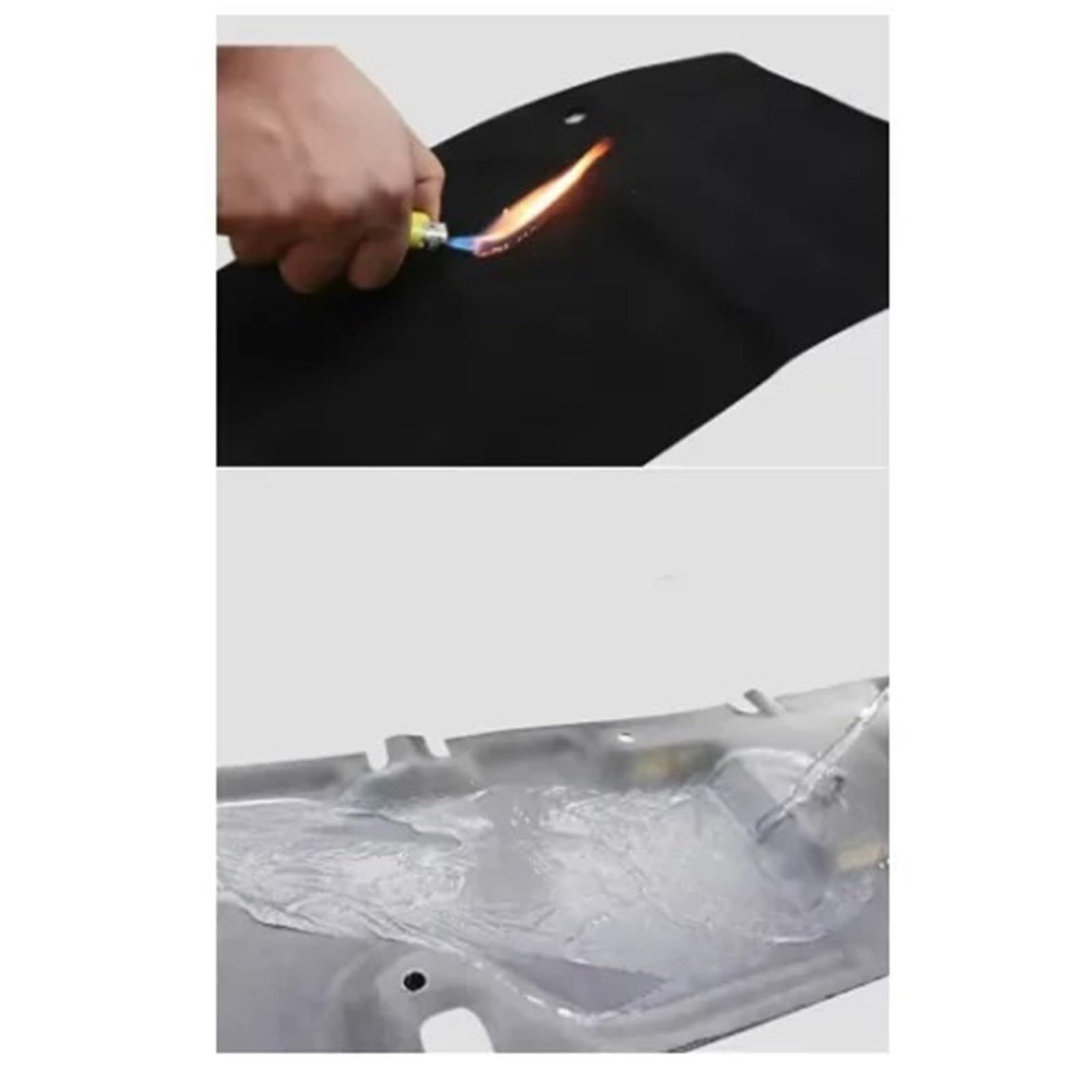 Ltusgt Yellow Car Hood Insulation Pad For Discovery For Sport L550 2015-2019 Car Heat Sound Insulation Cotton Front Hood Engine Firewall Mat Pad(Yellow)