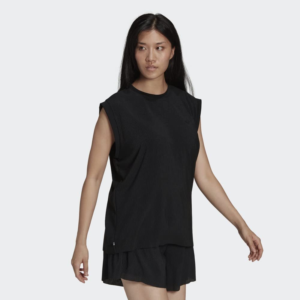 adidas Originals Adicolor Plisé - Camiseta de tirantes para mujer